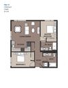 Two Bedroom Plan 10